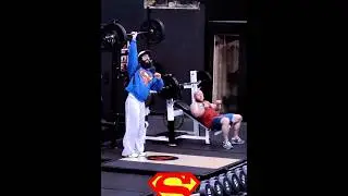 FINALLY HERE! Superman #anatoly #gym #anatolygym #anatolyprank #gympranktv #shorts