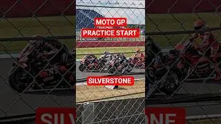MotoGP PRACTICE START Silverstone Circuit