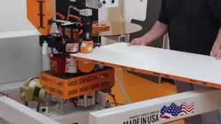 SNX nVision Contour (Curved) Edgebander Display Parts Demo