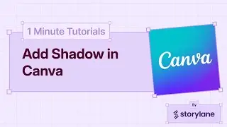 How To Add Shadow in Canva| 1-Minute Tutorials