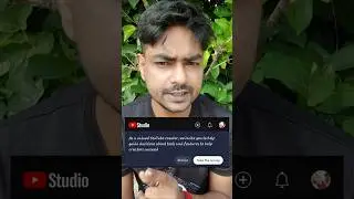 As a valued youtube creator | Yt studio new notification | Yt studio Update