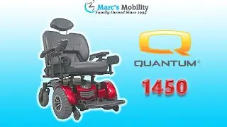 Quantum 1450 Heavy Duty Powerchair with a Large Seat - Review # 8269
