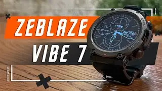 ДОСТОЙНЫЕ ИЛИ ШЛАК ?🔥 УМНЫЕ ЧАСЫ ZEBLAZE VIBE 7 С ДИНАМИКОМ И МИКРОФОНОМ