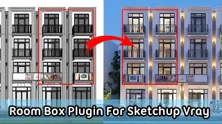 Room Box Plugin For Sketchup Vray, Vray Sketchup Tutorial, Lumion Tutorial