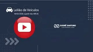 Leil&atilde;o de Ve&iacute;culos 18/02/2026 - SODR&Eacute; SANTORO LEIL&Otilde;ES