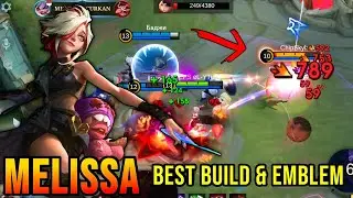Melissa best solo rank build mlbb - Gameplay melissa dan build tersakit 2025