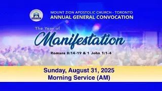 Holy Convocation 2025 | Sunday AM, August 31, 2025