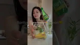 Homemade Spritzer Sparkling Lemon 🍋