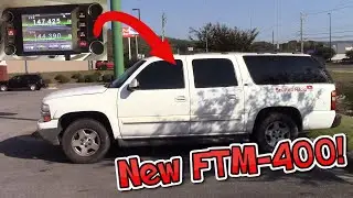 Installing a new FTM-400 Into my truck! SUPER CLEAN install!