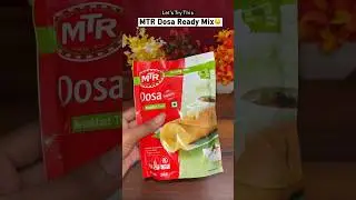 Let&rsquo;s Try This MTR Dosa Ready Mix Review🤤|| Parfect Dosa Recipe || #viral #shorts #mtrdosamix #dosa