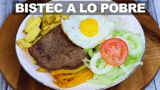 BISTEC A LO POBRE | COMIDA PERUANA | Sabroso