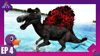 Hunting For Conflagrant Spino's - Modded Ark Pugnacia