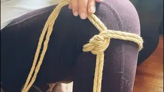 Shibari - Fundamental Friday: leg ladder 2 ties