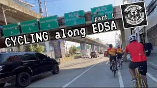 Cycling Along EDSA Part 1 | DELIKADO BA TALAGA MAGBIKE SA EDSA? #cycling #viral #video #bike #edsa