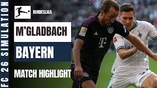 M'GLADBACH vs BAYERN MUNCHEN | Bundesliga | EA Sports FC 26 Simulation &ndash; MatchPredict FC