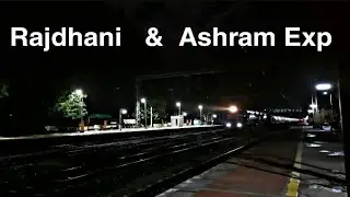 Alco twins | Ashram & Rajdhani Exp | 02915 Ahmedabad (ADI) - New Delhi (NDLS/DLI) 02957 | Night skip