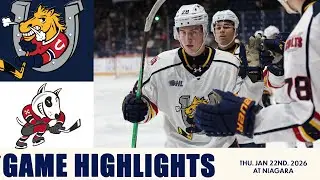 Barrie Colts at Niagara IceDogs - January 22nd, 2026