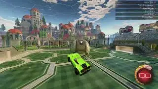 Attempting to score a ground pinch psycho in rocket league! (part 2)
