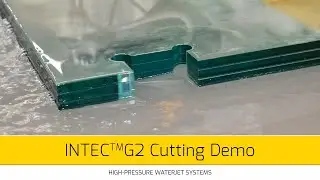 Techni Waterjet® Intec™G2 cutting demonstration | Stone, Metal, Glass