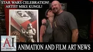 Star Wars Official Art: Star Wars Celebration, Mike Kungl Star Wars art