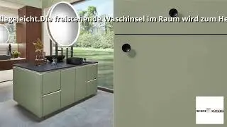 Nobilia Senso 357 Olive Premium Matt Lifestyle Bad Schermbeck &ndash; Wierz K&uuml;chen & Interieur Wesel