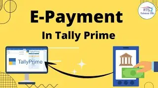 E payment in Tally prime | E Payment Option Under Tally Prime