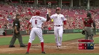 ARI@CIN: Reds take the lead on throwing error