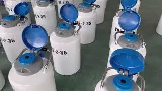 YDS-2 liter liquid nitrogen tank, delivery  goods#gascylinder #gastank #ln2 #vessel