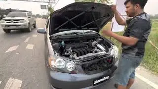 2zz-ge Turbo 462hp เทสถนน 0-180km