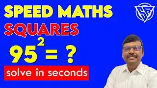 Squares ending with 5 | Speed Math | Bank, SSC, CAT Exam | #shorts
