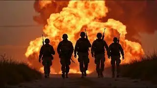 Army footage walking | No Copyright Stock Video Background