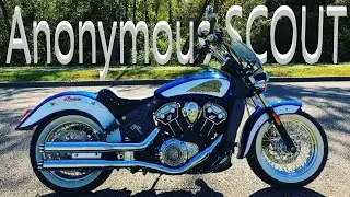 Indian Scout - Modified and Customized - Anonymous Biker USA