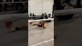 German suplex from Tyler #ipw #prowrestling #indiewrestling