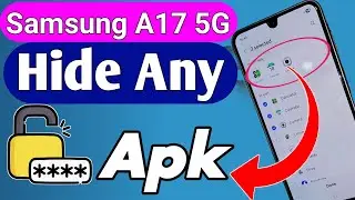 Как скрыть приложения на Samsung Galaxy A17 5G // Как скрыть приложения на телефоне Samsung A17