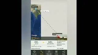 Flight Track-Qantas A330 #shorts #aviation