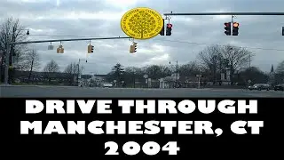 Drive through Manchester, CT 2004.