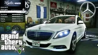Mercedes Benz S500 GTA V car mod tuning !! [ Soley911 ]