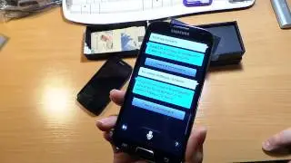 СиА Распаковка SAMSUNG s4 black edition .-)