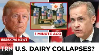Трамп в ярости из-за риска краха экспорта молочной продукции из США. Что, если Канада и Мексика в...