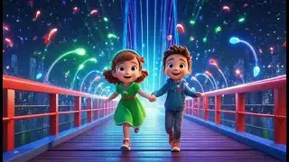 London Bridge Bridge of Lights | English Nursery Rhyme | Kids Songs | Baby Learning Music