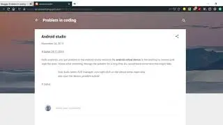 Android studio - error in android virtual device (AVD)
