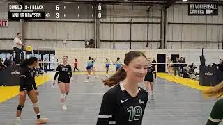 2026 NCVA Girls Power League Qualifier: NNJ 18 Braysen vs Diablo 18-1 Black