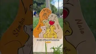 Customize yours 💕 #woodenart #wooddesigner #wooden #disney #lionking #family #love #lions #gift