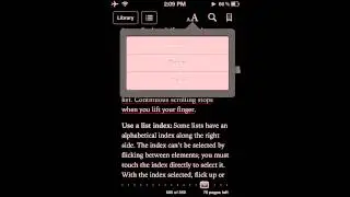 iBooks tips and tricks