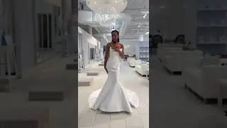 Violet Grace Wedding Dress With Statement Bow Now at Greensboro's Premier Bridal Outlet