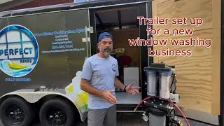 My experience with a new window washing business. Trailer build and what's happened so far.
