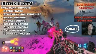 NEW Low Budget Stairway by Vuflub is quite the fast-paced challenge & fun! - Bo3 custom zombies