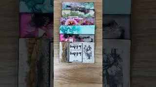 Week 4 Line up of #mmicad2023 #mixedmediaart #icad2023 #artchallenge