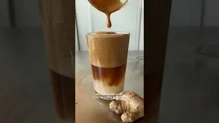 Trying a spicy ginger coffee