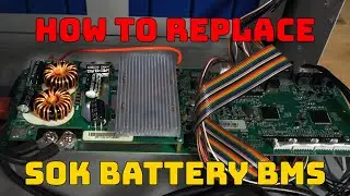 How to Replace the BMS in an SOK SK48V100 Server Rack Battery 🔋 Replacing the BMS in a SOK Battery